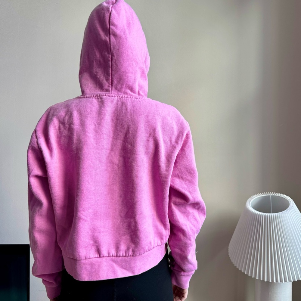 Vans Classic Logo Pullover Sweatshirt in Pink - Picture 6 of 7